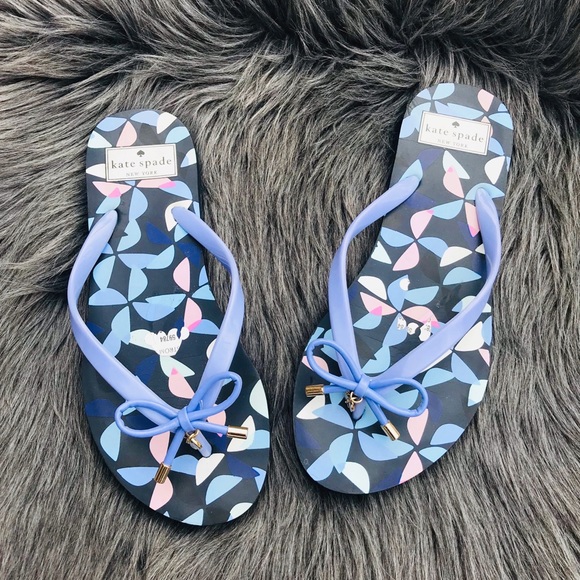 kate spade Shoes - Kate Spade printed charm sandals